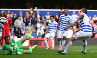 在足球比赛 在足球比赛